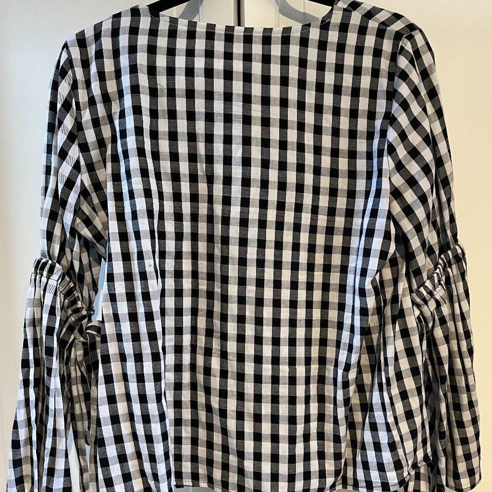 Black and White Laju Blouse